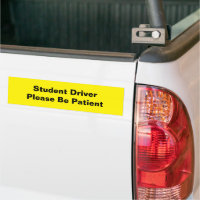 Student Driver New Driver, Teen, Yellow Black