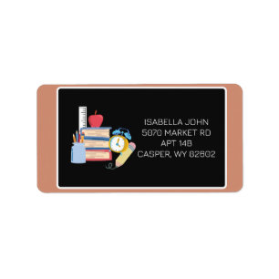 Student Essentials - Customize Address Label