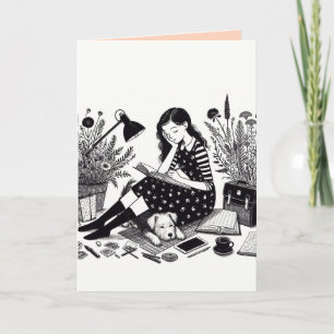 Student Folded Greeting Card