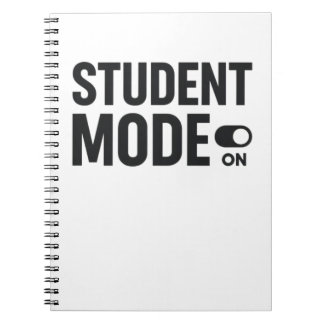 Student Mode On – Study Motivation Notebook
