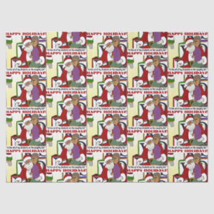 Student Naughty List Yellow Tissue Paper