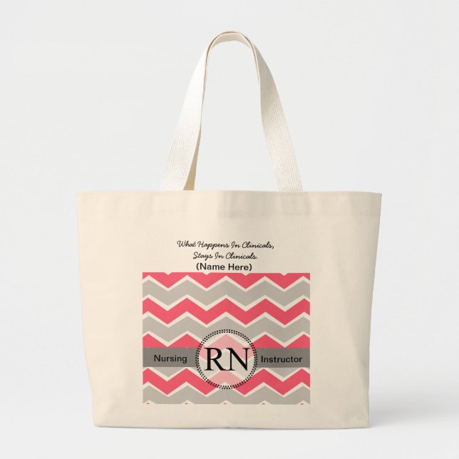 Student Nurse Clinical Customisable Tote (Front)