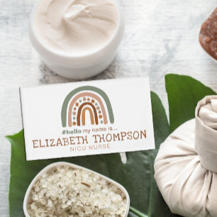 Student Nurse Doctor Midwife Hospital Cute Name Tag