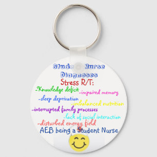 Student Nurse Dx Key Ring