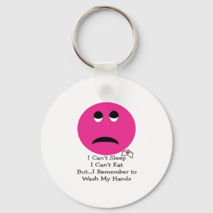 Student Nurse Face Gifts Key Ring