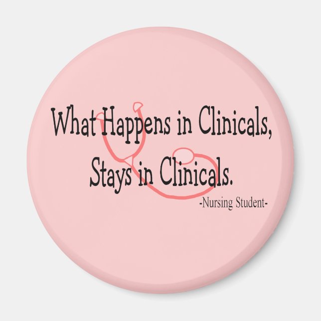 Student Nurse gifts Magnet (Front)