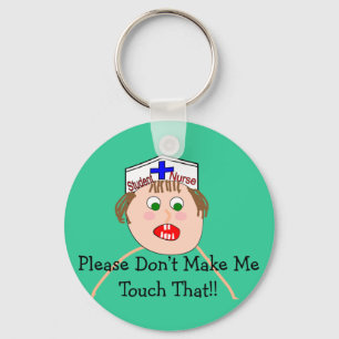Student Nurse Hilarious Gifts Key Ring