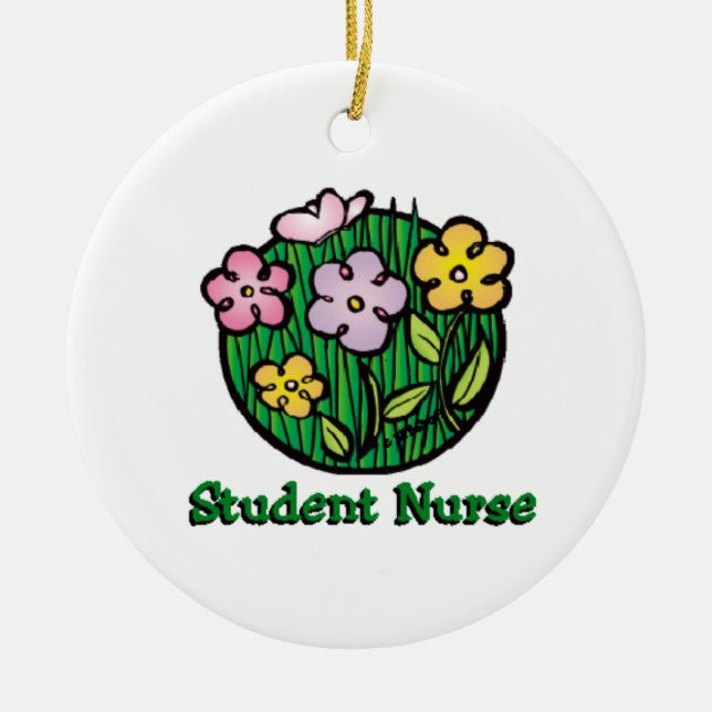 Student Nurse Ornament (Front)