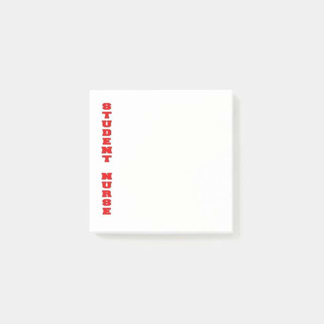 Student Nurse Post-it Notes (Front)