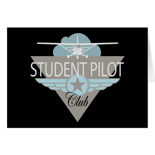 Student Pilot Club (Front Horizontal)