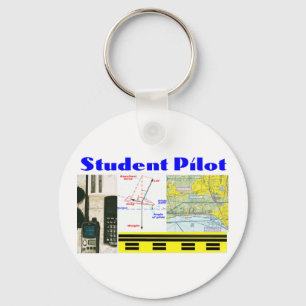 Student Pilot Key Ring