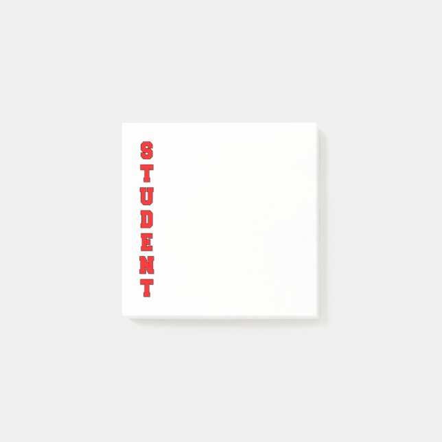 Student Post-it Notes (Front)