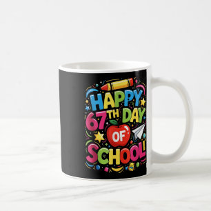 Student Six Seven Trending 67 Happy 67th Day Of Sc Coffee Mug