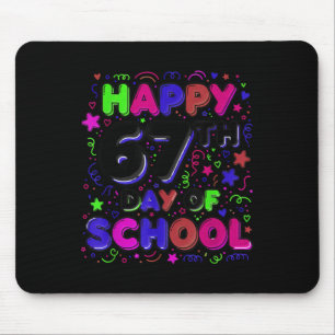 Student Six Seven Trending 67 Happy 67th Day Of Sc Mouse Pad