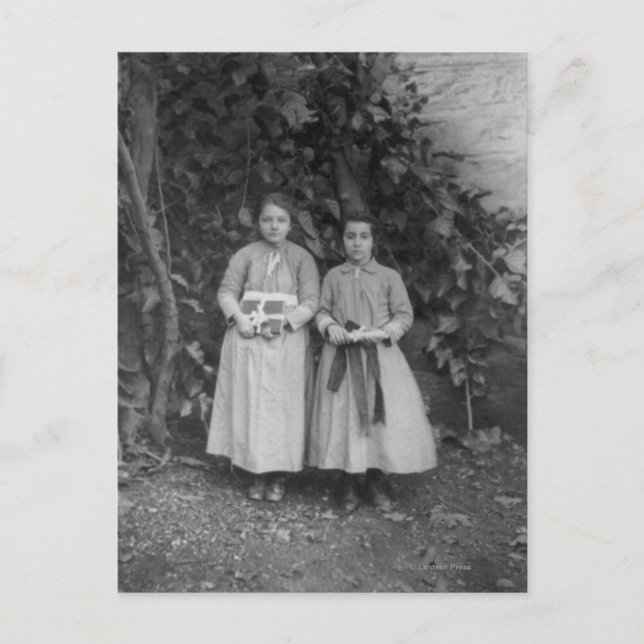Students at Art School for Girls in Turkey Postcard (Front)