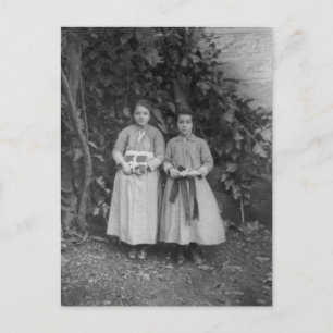 Students at Art School for Girls in Turkey Postcard