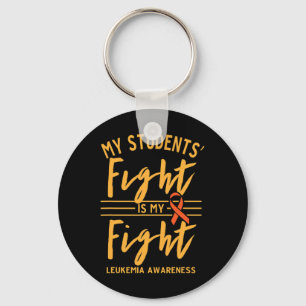 Students' Fight Is My Fight Leukaemia Awareness  Key Ring