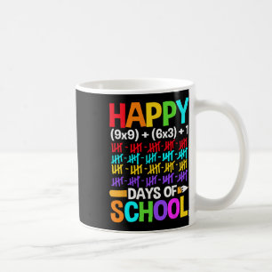 Students Happy 100 Days Of School Coffee Mug