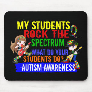 Students Rock The Spectrum Autism Mouse Pad