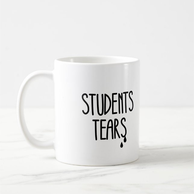 Students Tears Coffee Mug (Left)
