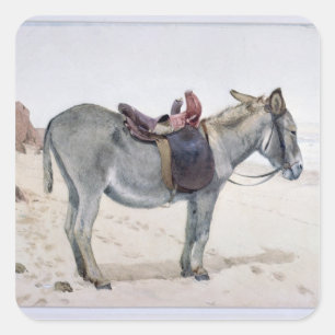 Studies of Animals Square Sticker