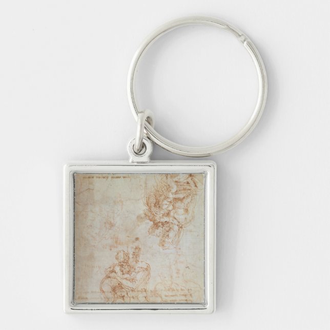 Studies of Madonna and Child Key Ring (Front)