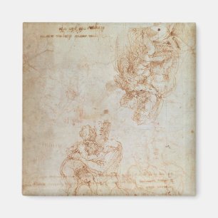 Studies of Madonna and Child Magnet