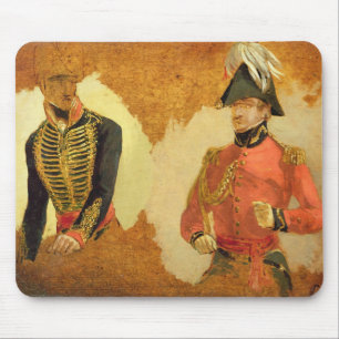 Studies of Royal Horse Artillery Uniform, and of a Mouse Pad