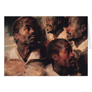 Studies of the Head of a Negro