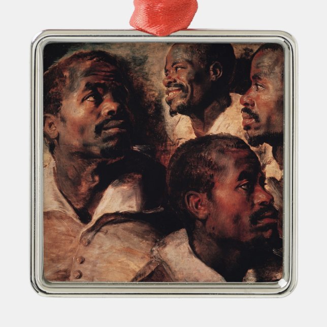 Studies of the Head of a Negro Metal Ornament (Front)