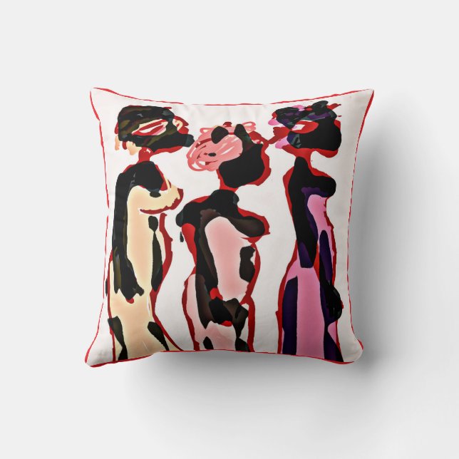 Studio16 Throw Pillow (Back)