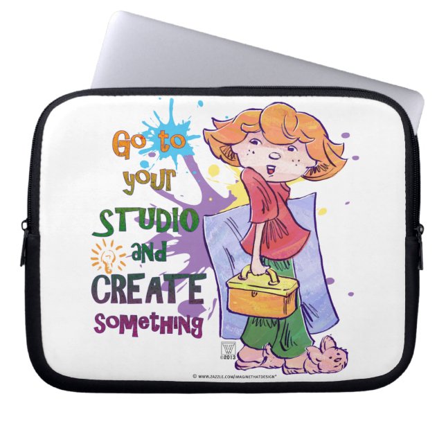 Studio Create Laptop Sleeve (Front)