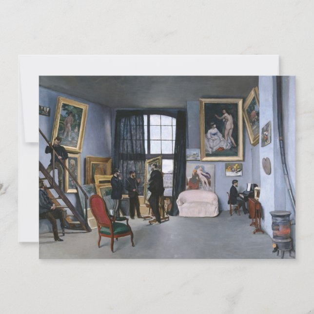 Studio en Rue de la Condamine | Frédéric Bazille (Front)