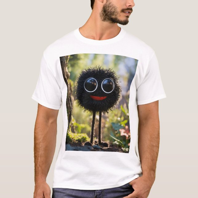 Studio Ghibli Soot Sprite Art Print T-Shirt (Front)
