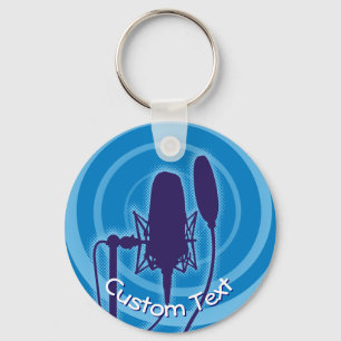 Studio Microphone Keychain