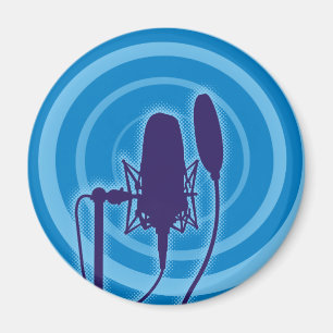 Studio Microphone Magnet