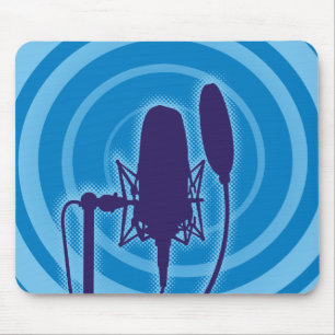 Studio Microphone Mouse Pad