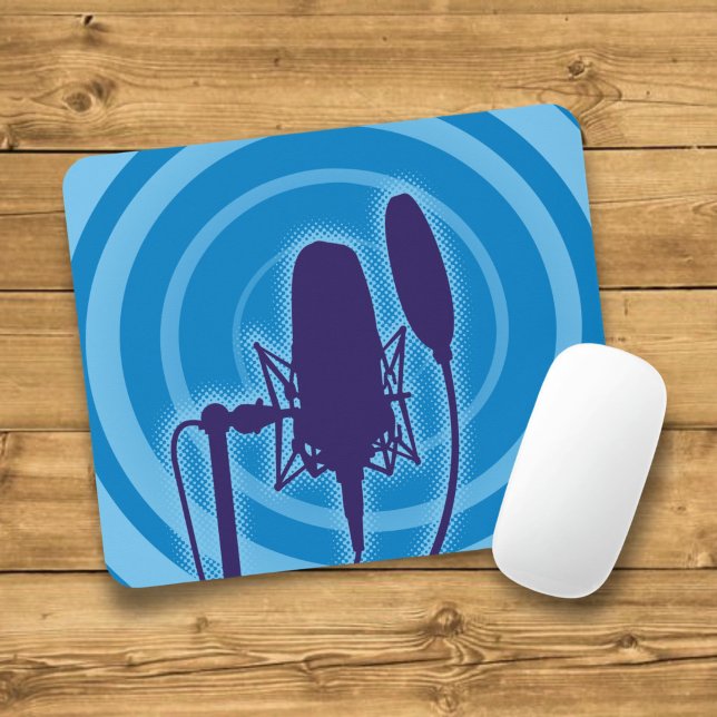 Studio Microphone Mouse Pad (Creator Uploaded)
