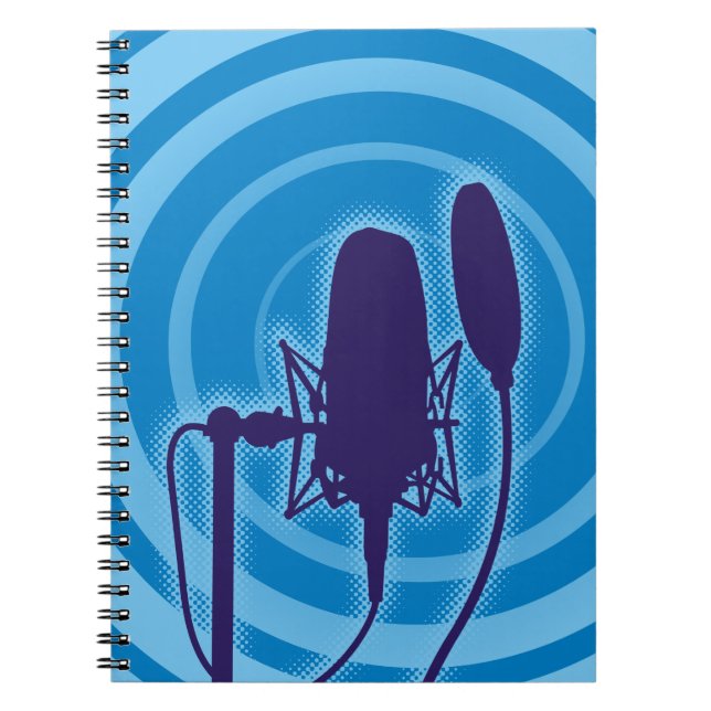 Studio Microphone Notebook (Front)