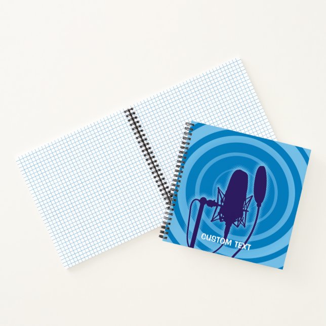 Studio Microphone Notebook (Inside)
