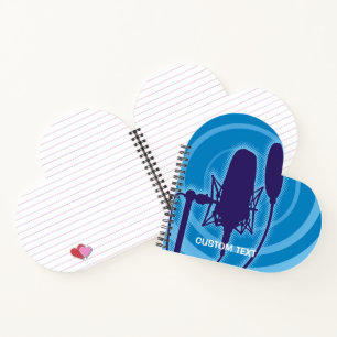 Studio Microphone Notebook