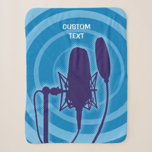 Studio Microphone Sherpa Blanket