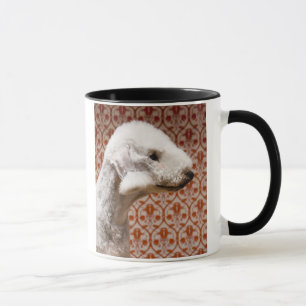 Studio shot of Bedlington Terrier Mug