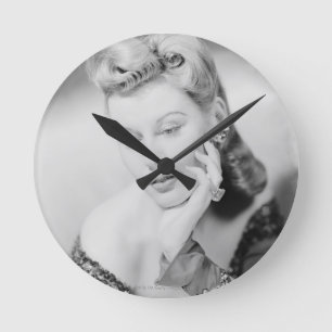 Studio Shot Round Clock