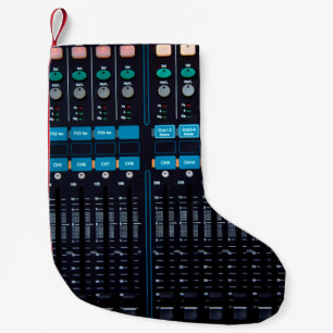 Studio sound mixer, technology gear for better nat small christmas stocking