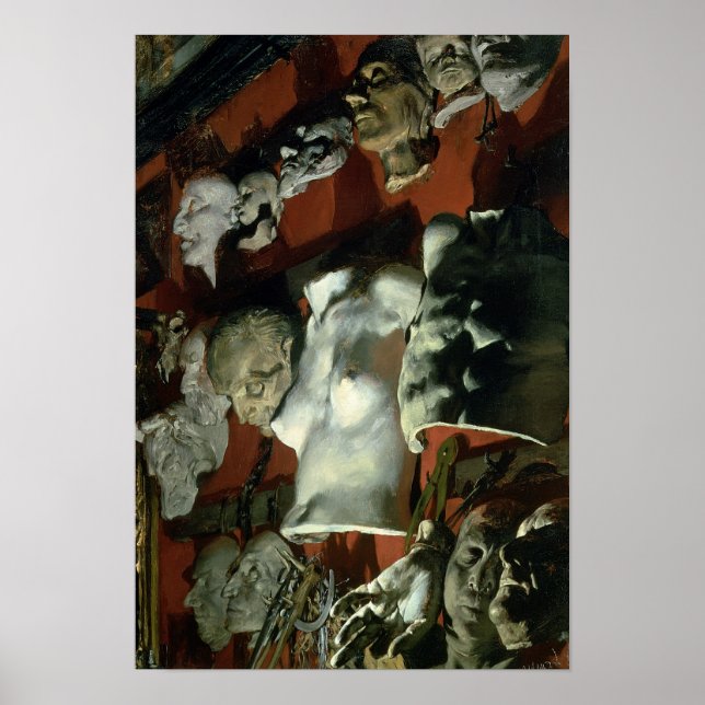 Studio Wall, 1872 Poster (Front)