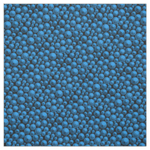 Studs in Blue and Black Fabric