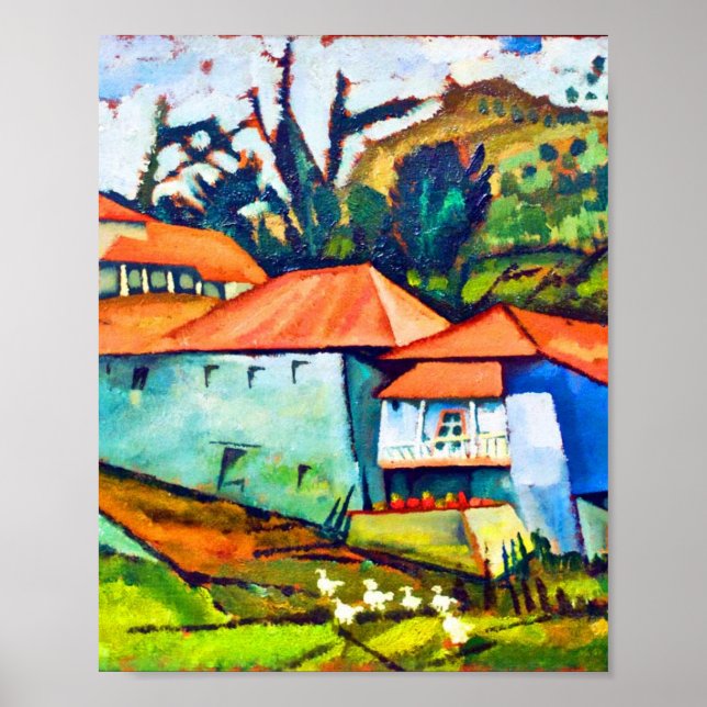 Study A by Amadeo de Souza-Cardoso Poster (Front)