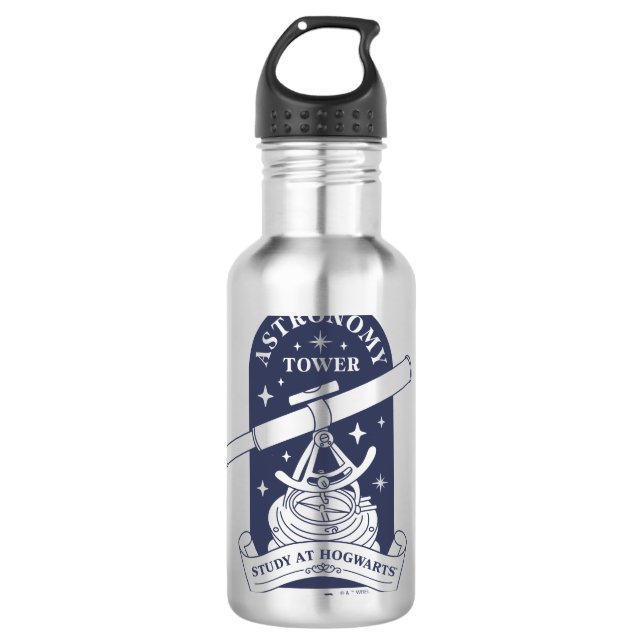 Study at HOGWARTS™ Astronomy Tower 710 Ml Water Bottle (Front)