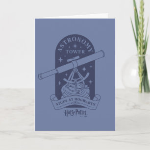 Study at HOGWARTS™ Astronomy Tower Card